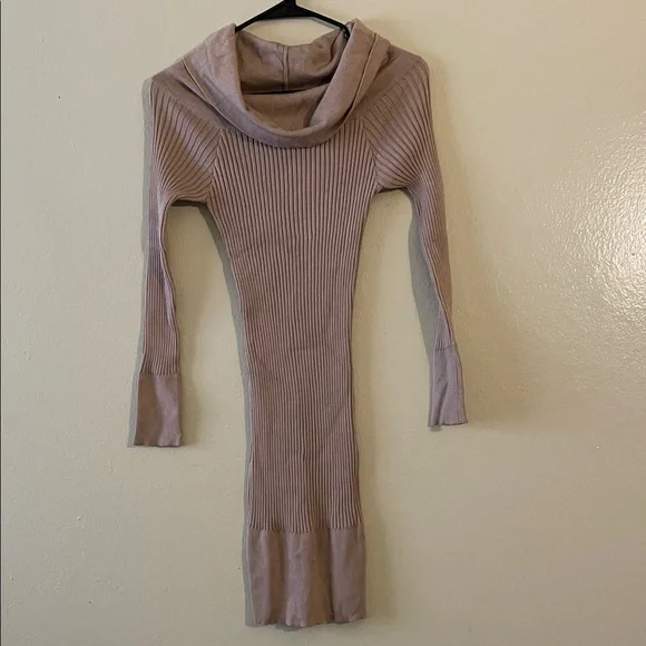 fitted lace wedding dress v28 Sweater Dress for Women Ribbed Knit Fitted midi Sexy Fall Winter  Bodycon Cowl Neck Dresses (X-Small, Beige) at Amazon Women's Clothing store main image 0